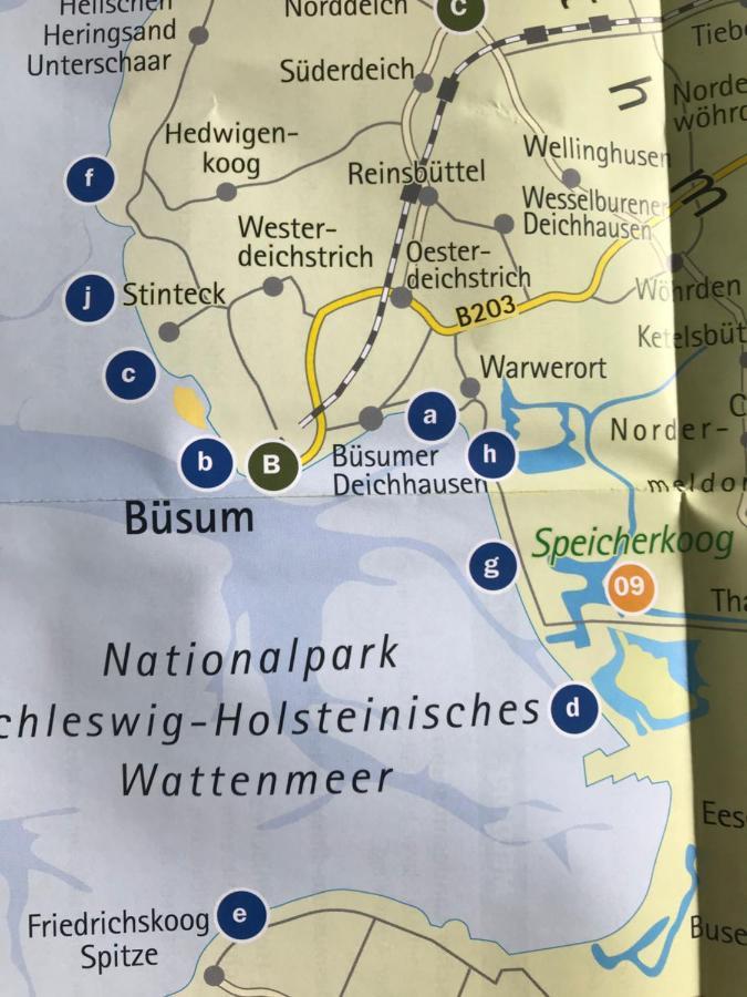Heimat am Meer Büsumer Deichhausen Exterior foto